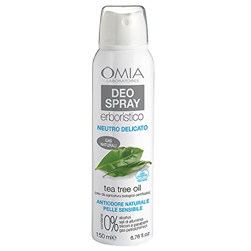omia deo spray bio tea tree ml.150